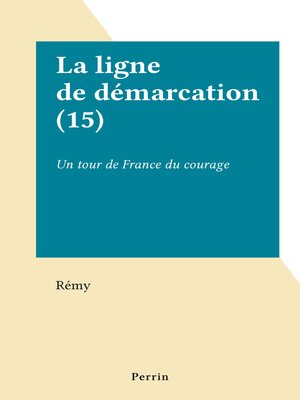 cover image of La ligne de démarcation (15)